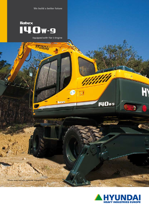 Excavatoare pe roți Hyundai R 140 W 9