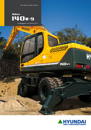 Excavatoare pe roți Hyundai R 140 W 9
