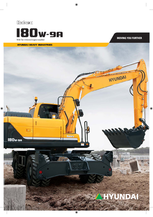 Excavatoare pe roți Hyundai R 180 W 9 A