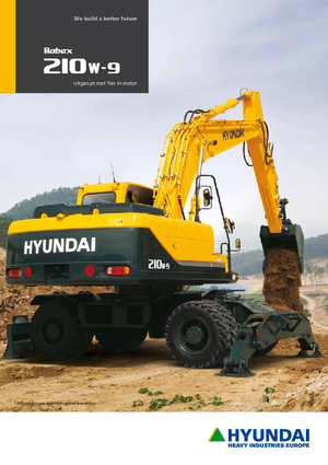 Excavatoare pe roți Hyundai R 210 W 9
