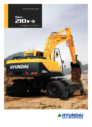 Excavatoare pe roți Hyundai R 210 W 9