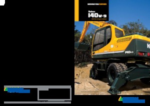 Excavatoare pe roți Hyundai R140W-9