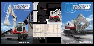 Excavatoare pe roți Takeuchi TB 295W
