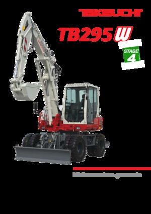Excavatoare pe roți Takeuchi TB 295W