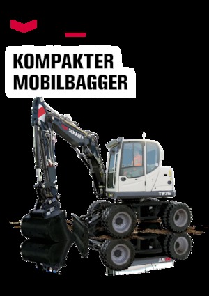 Excavatoare pe roți Schaeff TW 75