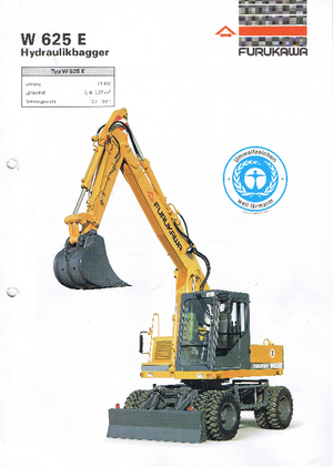Excavatoare pe roți Furukawa W 625 E