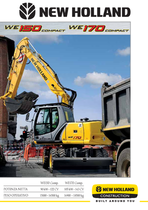Excavatoare pe roți New Holland WE 170 Compact