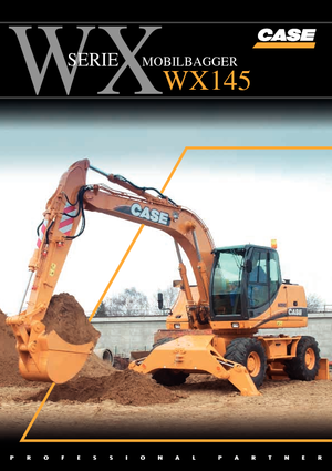 Excavatoare pe roți Case WX 145