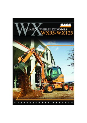 Excavatoare pe roți Case WX95