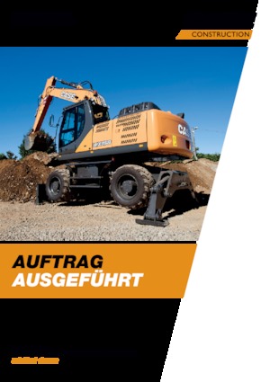 Excavatoare pe roți Case WX218