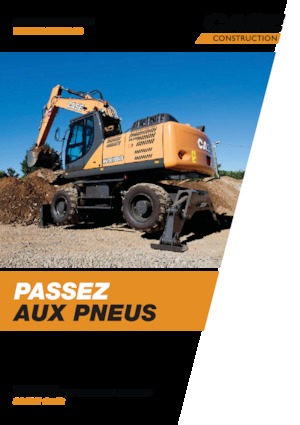 Excavatoare pe roți Case WX218