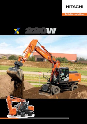 Excavatoare pe șenile Hitachi ZX220W-5B
