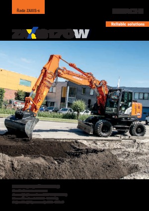 Excavatoare pe roți Hitachi ZX170W-6