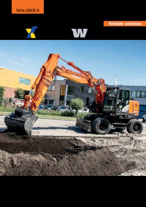 Excavatoare pe roți Hitachi ZX170W-6