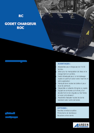 Cupe încărcător pe roți Arden L61RC