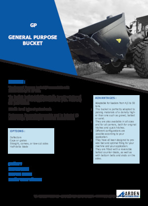 Cupe încărcător pe roți Arden L40GP