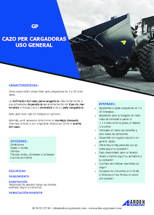 Cupe încărcător pe roți Arden L40GP