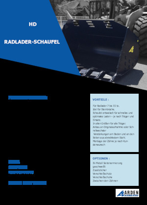 Cupe încărcător pe roți Arden L71HD