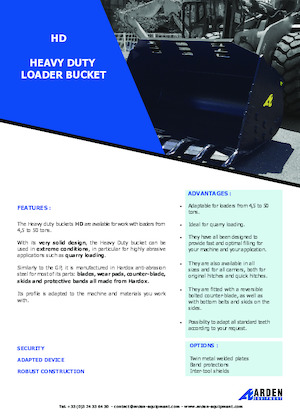 Cupe încărcător pe roți Arden L71HD