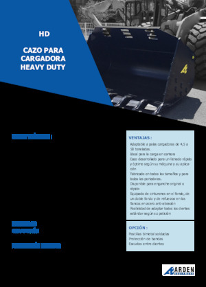 Cupe încărcător pe roți Arden L71HD