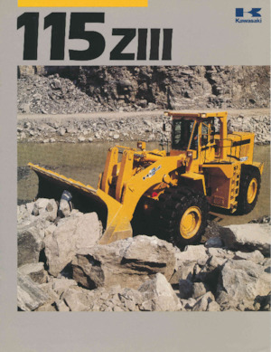 Încărcătoare pe roți Kawasaki 115Z III