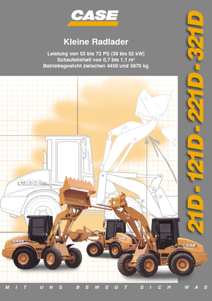 Încărcătoare pe roți Case 121 D