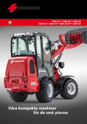Încărcătoare (pe roți, cu cupă sau furci) Weidemann 1240 CX 35