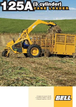 Încărcătoare pe roți Bell 125 A 3 c