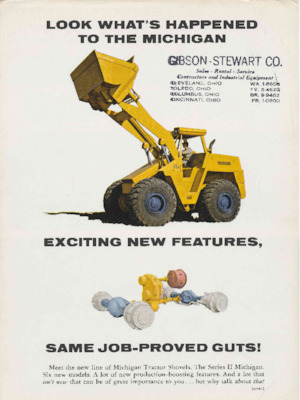 Încărcătoare pe roți Clark Michigan 85A