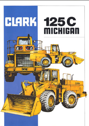 Încărcătoare pe roți Clark Michigan 125C