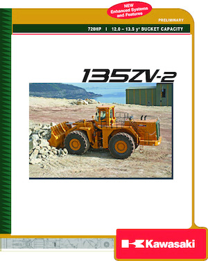 Încărcătoare pe roți Kawasaki 135Z V-2