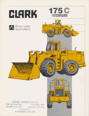 Încărcătoare pe roți Clark Michigan 175C