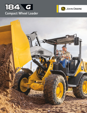 Încărcătoare pe roți John Deere Construction 184