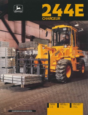 Încărcătoare pe roți John Deere Construction 244 E