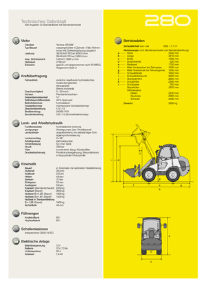 Încărcătoare pe roți Kramer 280