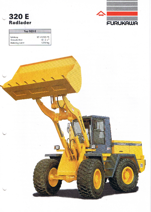 Încărcătoare pe roți Furukawa 320 E