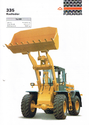 Încărcătoare pe roți Furukawa 335