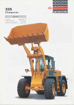 Încărcătoare pe roți Furukawa 335