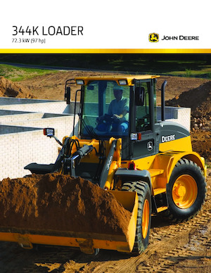 Încărcătoare pe roți John Deere Construction 344 K