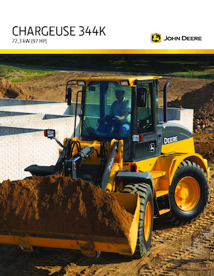 Încărcătoare pe roți John Deere Construction 344 K