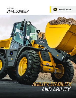 Încărcătoare pe roți John Deere Construction 344L