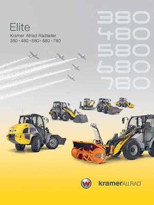 Încărcătoare pe roți Kramer 480