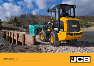 Încărcătoare pe roți JCB 403