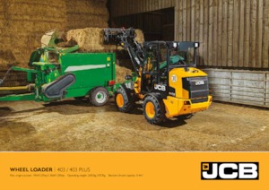 Încărcătoare pe roți JCB 403 Plus