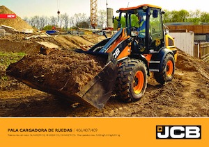 Încărcătoare pe roți JCB 406