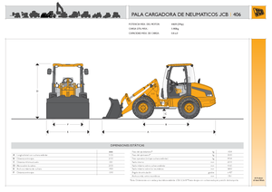 Încărcătoare pe roți JCB 406 ZX