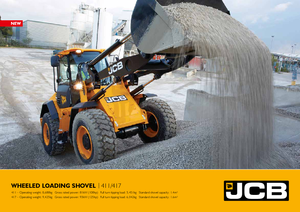 Încărcătoare pe roți JCB 411
