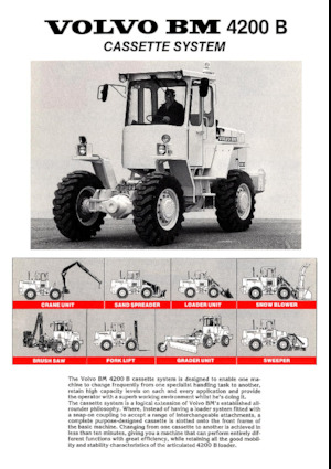 Încărcătoare pe roți Volvo 4200 B