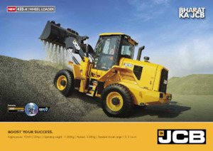 Încărcătoare pe roți JCB 433-4