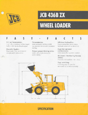 Încărcătoare pe roți JCB 436 B ZX